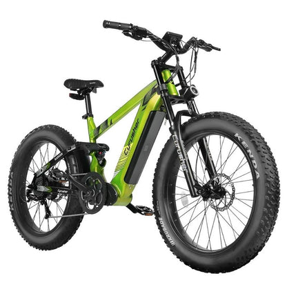 CYRUSHER RANGER ALL-TERRAIN FAT-TYRE MOUNTAIN ELECTRIC BIKE - 250W - Charge & Glide