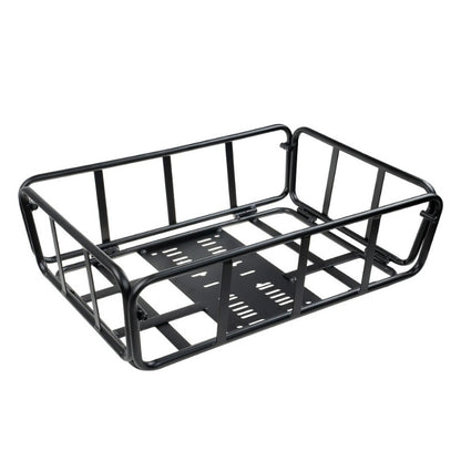 Cyrusher Rear Cargo Basket - Black, For Kommoda 3.0, Rumble, Glider eBikes - Charge & Glide
