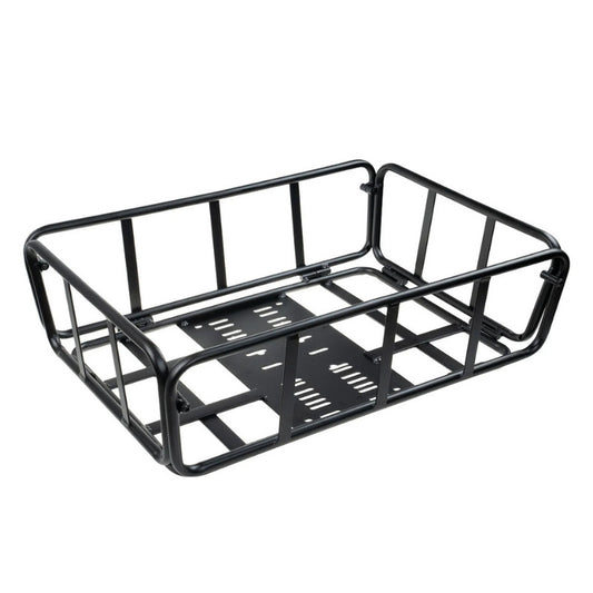 Cyrusher Rear Cargo Basket - Black, For Kommoda 3.0, Rumble, Glider eBikes - Charge & Glide