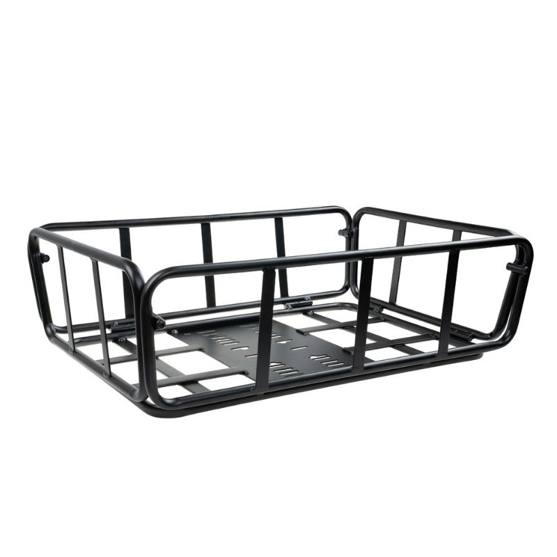 Cyrusher Rear Cargo Basket - Black, For Kommoda 3.0, Rumble, Glider eBikes - Charge & Glide