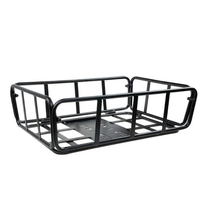 Cyrusher Rear Cargo Basket - Black, For Kommoda 3.0, Rumble, Glider eBikes - Charge & Glide