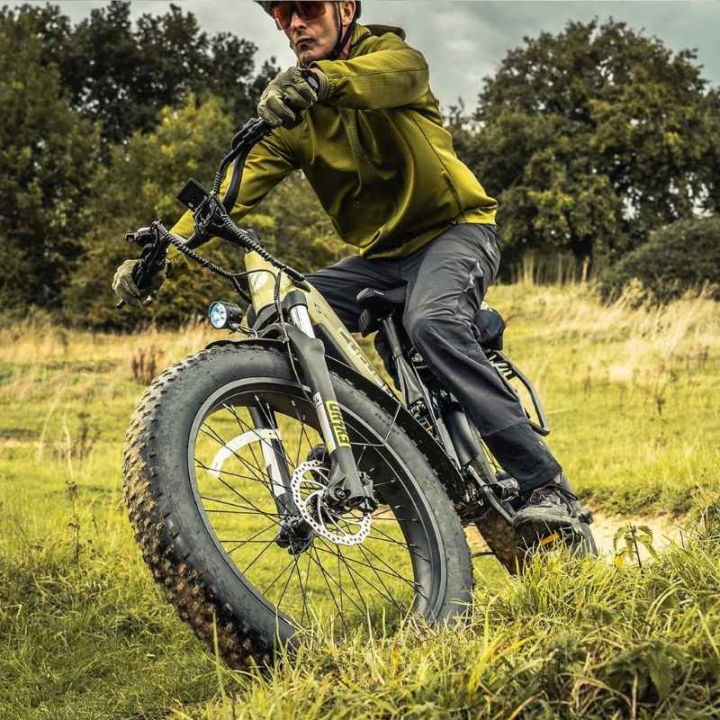 Cyrusher Roam Step-Through Full-Suspension Fat-Tyre Electric Bike 250W - Charge & Glide