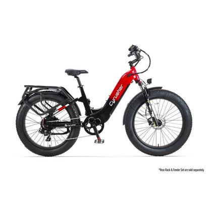 Cyrusher Roam Step-Through Full-Suspension Fat-Tyre Electric Bike - 250W