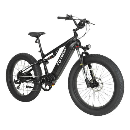 CYRUSHER ROVER FULL SUSPENSION ALL-TERRAIN FAT TYRE ELECTRIC BIKE 250W - Charge & Glide