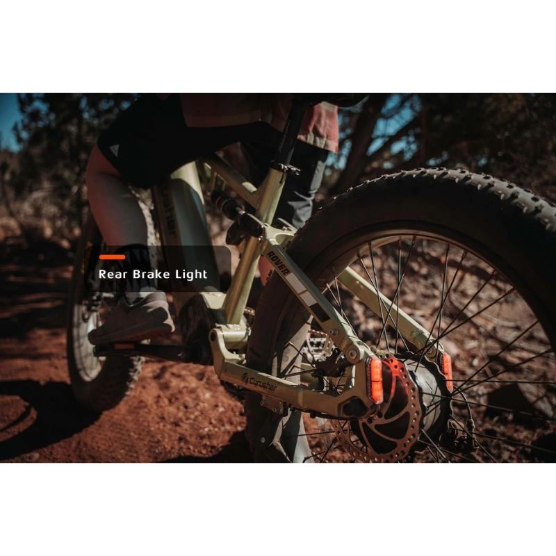 Cyrusher Rover Full-Suspension All-Terrain Fat-Tyre Electric Bike 250W - Charge & Glide