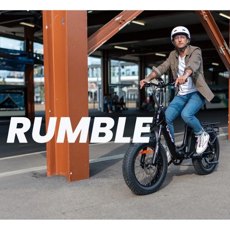 CYRUSHER RUMBLE 2.0 STEP-THROUGH ALL-TERRAIN FAT TYRE ELECTRIC BIKE 250W - Charge & Glide