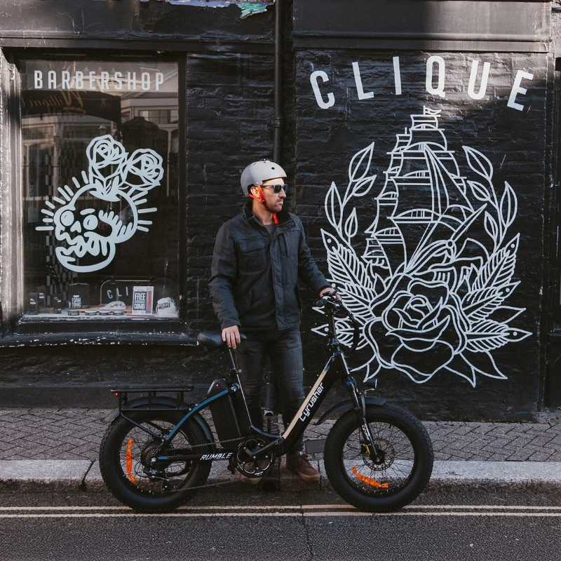 CYRUSHER RUMBLE 2.0 STEP-THROUGH ALL-TERRAIN FAT TYRE ELECTRIC BIKE 250W - Charge & Glide