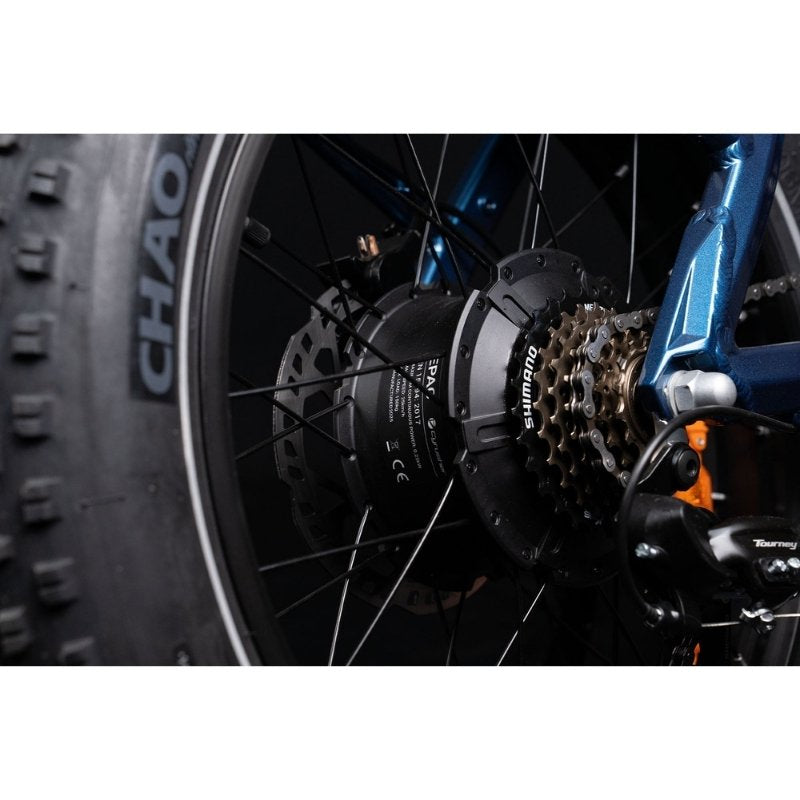 CYRUSHER RUMBLE 2.0 STEP-THROUGH ALL-TERRAIN FAT TYRE ELECTRIC BIKE 250W - Charge & Glide