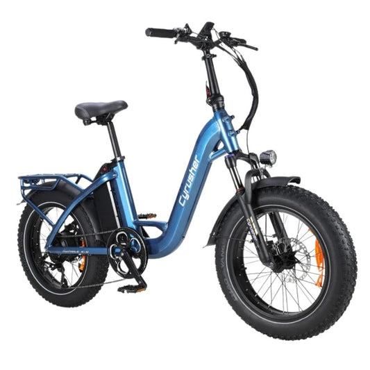 CYRUSHER RUMBLE 2.0 STEP-THROUGH ALL-TERRAIN FAT TYRE ELECTRIC BIKE 250W - Charge & Glide