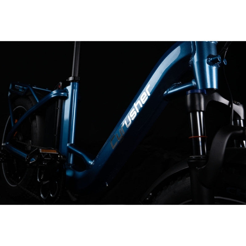 CYRUSHER RUMBLE 2.0 STEP-THROUGH ALL-TERRAIN FAT TYRE ELECTRIC BIKE 250W - Charge & Glide