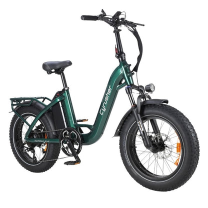 CYRUSHER RUMBLE 2.0 STEP-THROUGH ALL-TERRAIN FAT TYRE ELECTRIC BIKE 250W - Charge & Glide