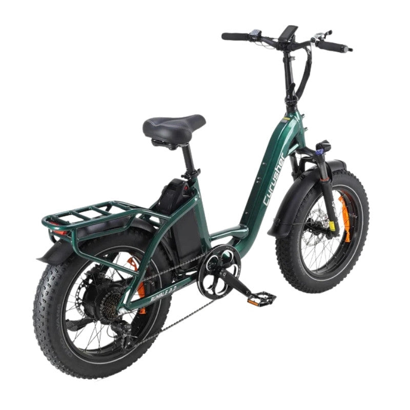 CYRUSHER RUMBLE 2.0 STEP-THROUGH ALL-TERRAIN FAT TYRE ELECTRIC BIKE 250W - Charge & Glide