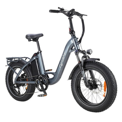 CYRUSHER RUMBLE 2.0 STEP-THROUGH ALL-TERRAIN FAT TYRE ELECTRIC BIKE 250W - Charge & Glide