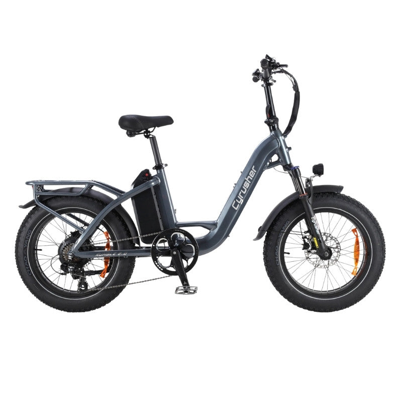 CYRUSHER RUMBLE 2.0 STEP-THROUGH ALL-TERRAIN FAT TYRE ELECTRIC BIKE 250W - Charge & Glide