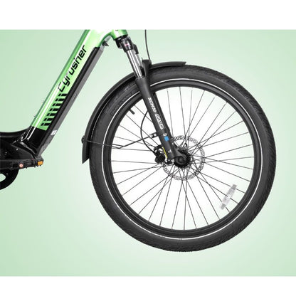Cyrusher Sprint Step-Through City Commuter Electric Bike 250W Charge & Glide
