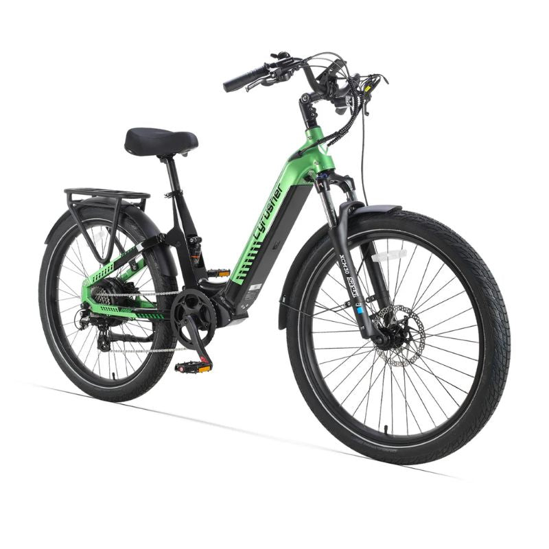 Cyrusher Sprint Step-Through City Commuter Electric Bike 250W Charge & Glide