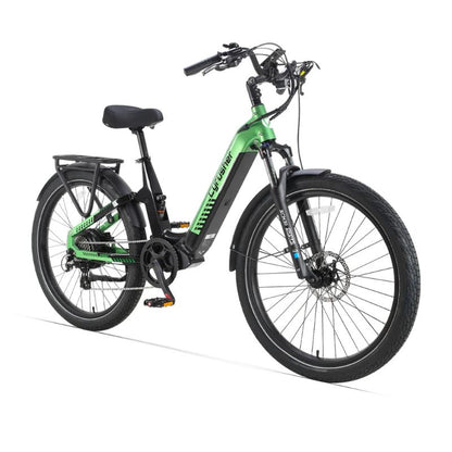 Cyrusher Sprint Step-Through City Commuter Electric Bike 250W Charge & Glide