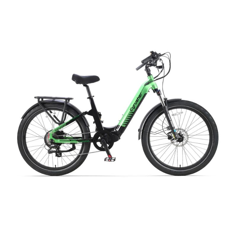 Cyrusher Sprint Step-Through City Commuter Electric Bike 250W Charge & Glide