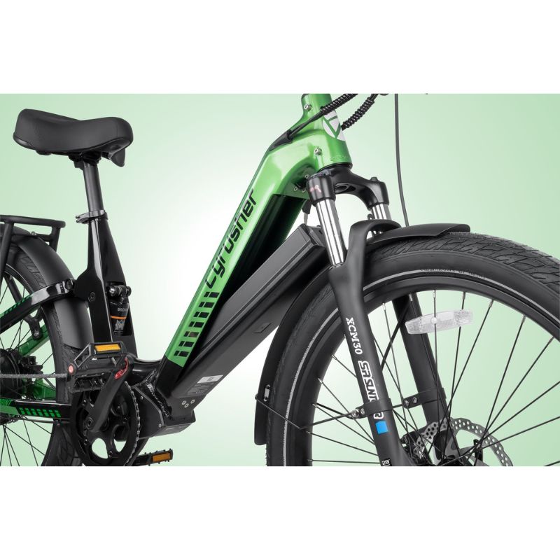 Cyrusher Sprint Step-Through City Commuter Electric Bike 250W Charge & Glide