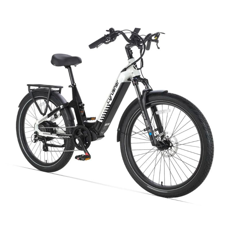 Cyrusher Sprint Step-Through City Commuter Electric Bike 250W Charge & Glide