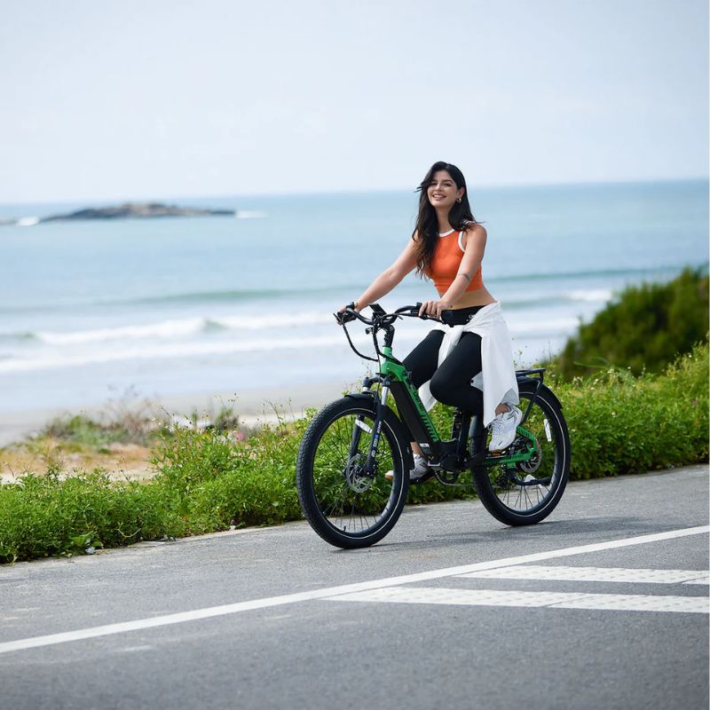 Cyrusher Sprint Step-Through City Commuter Electric Bike 250W Charge & Glide