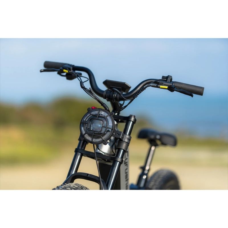 CYRUSHER TRAX 2.0 STEP-THROUGH ALL-TERRAIN FAT-TYRE ELECTRIC BIKE 250W - Charge & Glide