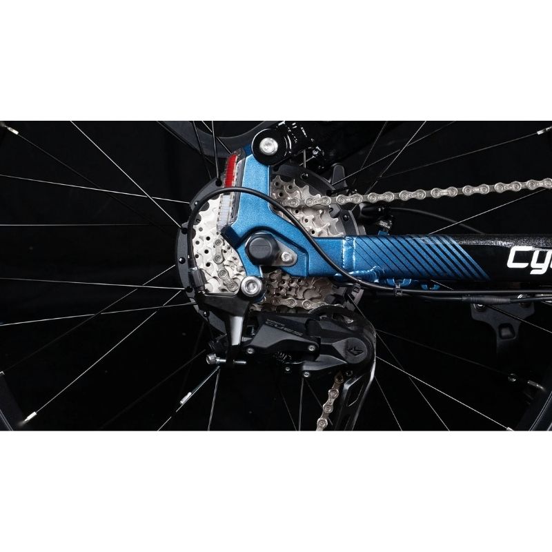 CYRUSHER TRAX 2.0 STEP-THROUGH ALL-TERRAIN FAT-TYRE ELECTRIC BIKE 250W - Charge & Glide