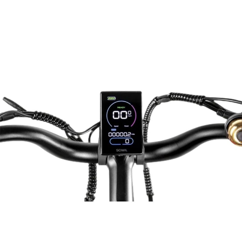 Cyrusher Zenith Step-Over All-Terrain Fat-Tyre Electric Bike 250W - Charge & Glide