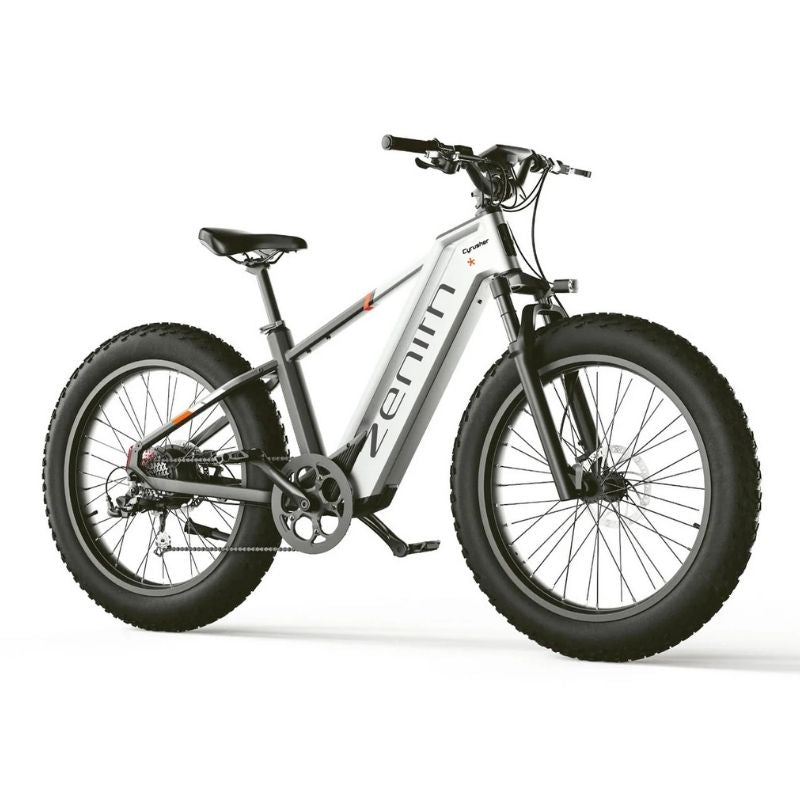 Cyrusher Zenith Step-Over All-Terrain Fat-Tyre Electric Bike 250W - Charge & Glide