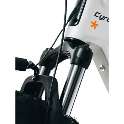 Cyrusher Zenith Step-Over All-Terrain Fat-Tyre Electric Bike 250W - Charge & Glide