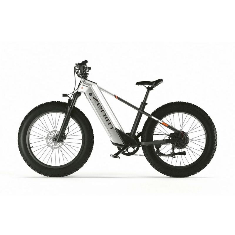 Cyrusher Zenith Step-Over All-Terrain Fat-Tyre Electric Bike 250W - Charge & Glide