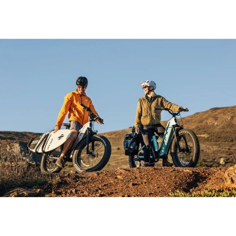 Cyrusher Zenith Step-Over All-Terrain Fat-Tyre Electric Bike 250W - Charge & Glide