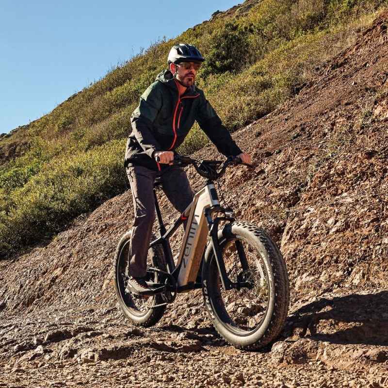 Cyrusher Zenith Step-Over All-Terrain Fat-Tyre Electric Bike 250W - Charge & Glide