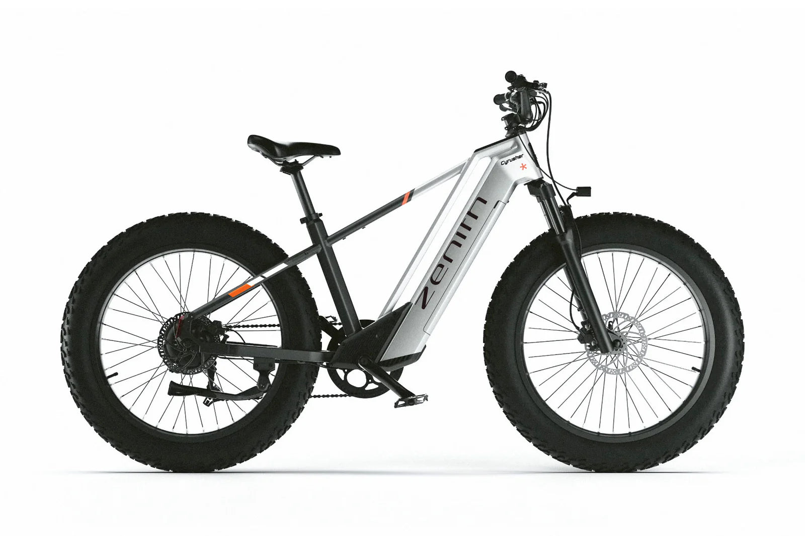 Cyrusher Zenith Step-Over All-Terrain Fat-Tyre Electric Bike 250W - Charge & Glide