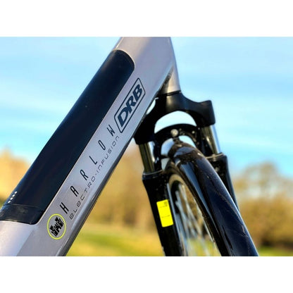 Dallingridge Harlow Step-Through Hybrid Electric Bike 250W - Satin Silver