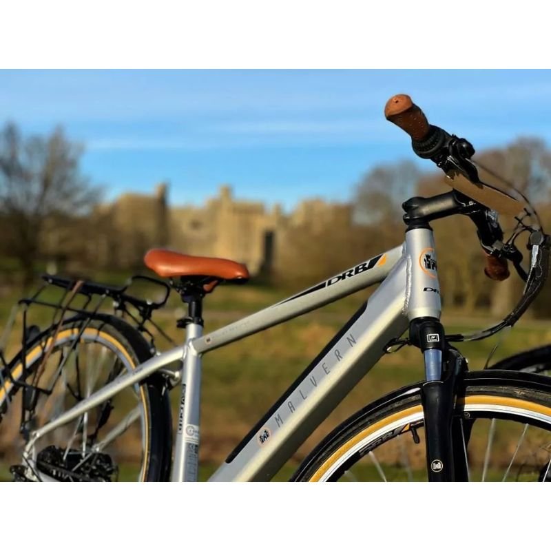 Dallingridge Malvern Hybrid Trekking Electric Bike 250W - Satin Silver - Charge & Glide