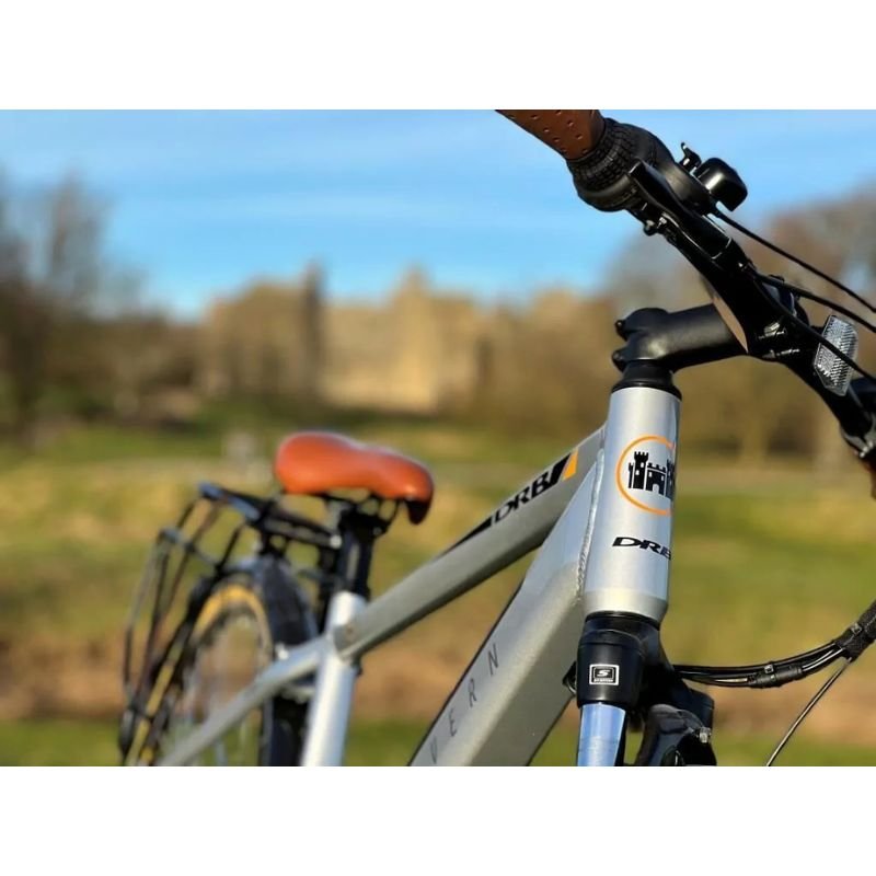 Dallingridge Malvern Hybrid Trekking Electric Bike 250W - Satin Silver - Charge & Glide