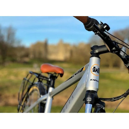 Dallingridge Malvern Hybrid Trekking Electric Bike 250W - Satin Silver - Charge & Glide