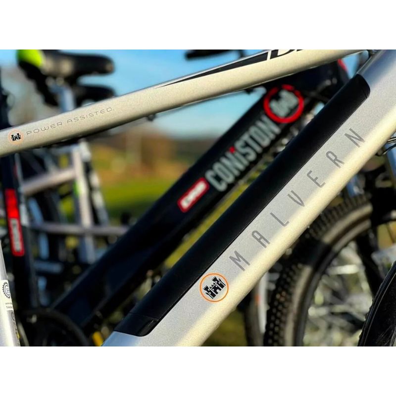 Dallingridge Malvern Hybrid Trekking Electric Bike 250W - Satin Silver - Charge & Glide