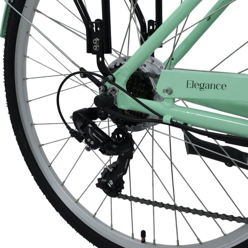Dawes Elegance Heritage Step-Through Hybrid Electric Bike 250W - Charge & Glide