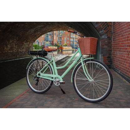Dawes Elegance Heritage Step-Through Hybrid Electric Bike 250W - Charge & Glide