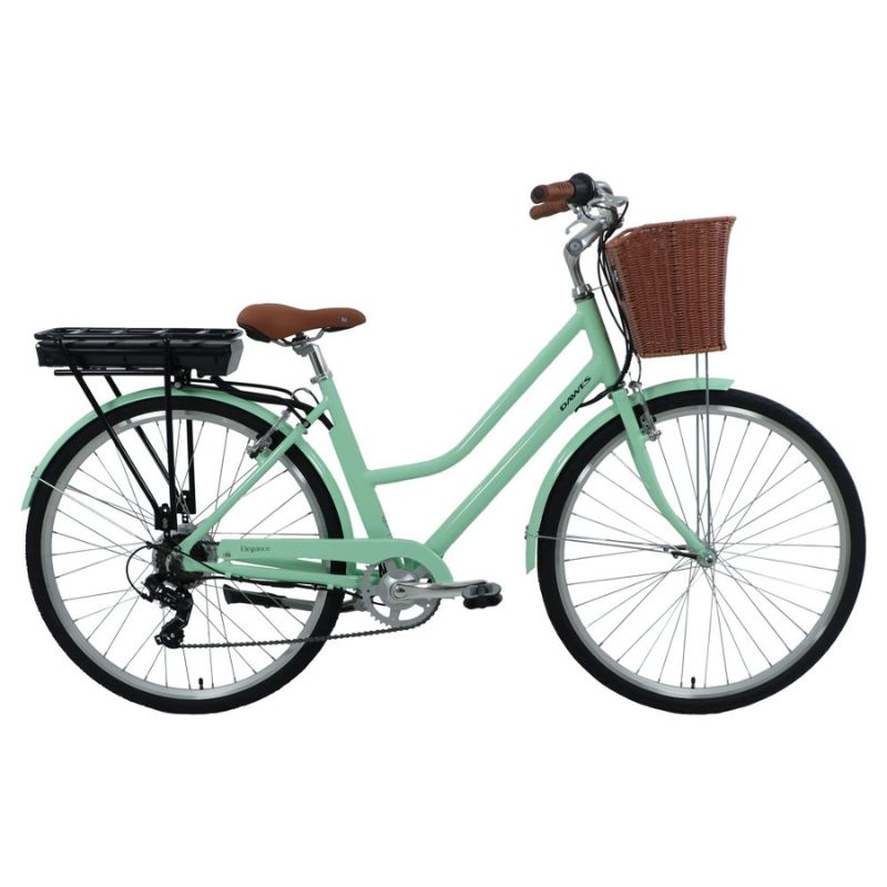 Dawes Elegance Heritage Step-Through Hybrid Electric Bike 250W - Charge & Glide