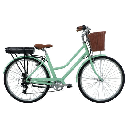Dawes Elegance Heritage Step-Through Hybrid Electric Bike 250W - Charge & Glide