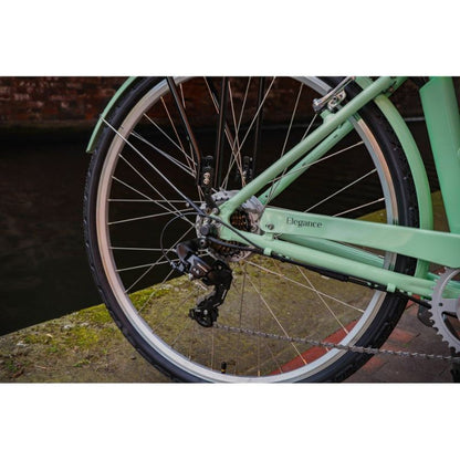 Dawes Elegance Heritage Step-Through Hybrid Electric Bike 250W - Charge & Glide
