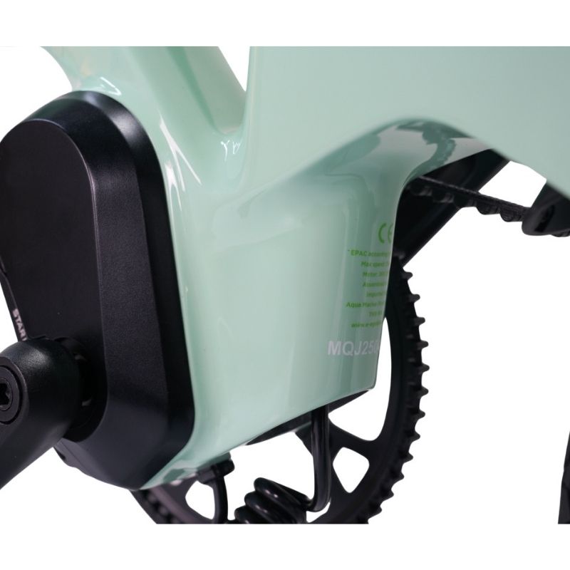 E-Go CarbonLite Folding Mid-Drive Commuter Electric Bike 250W