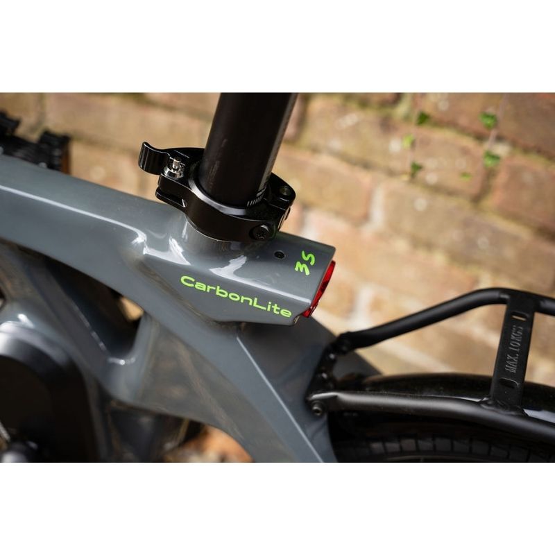 E-Go CarbonLite 3S Folding Mid-Drive Commuter Electric Bike 250W