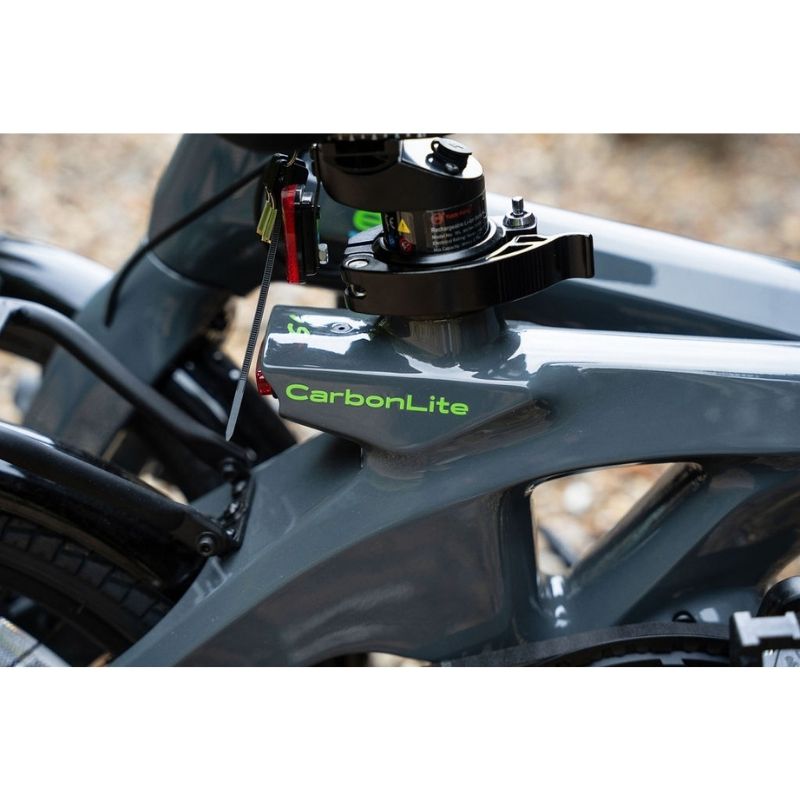 E-Go CarbonLite 3S Folding Mid-Drive Commuter Electric Bike 250W