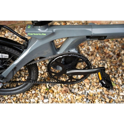 E-Go CarbonLite 3S Folding Mid-Drive Commuter Electric Bike 250W