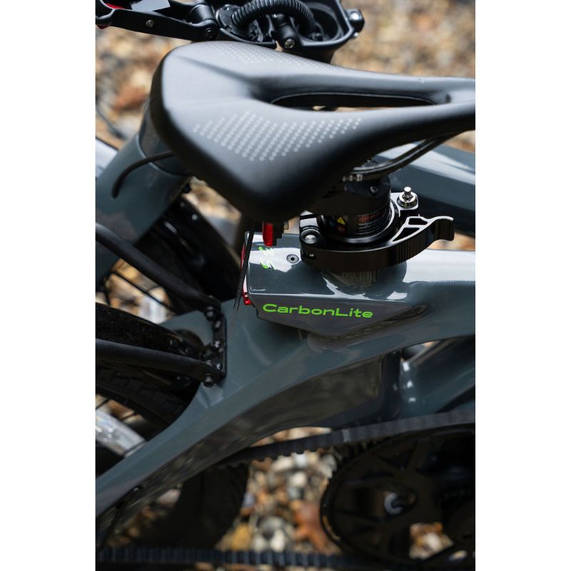 E-Go CarbonLite 3S Folding Mid-Drive Commuter Electric Bike 250W - Charge & Glide