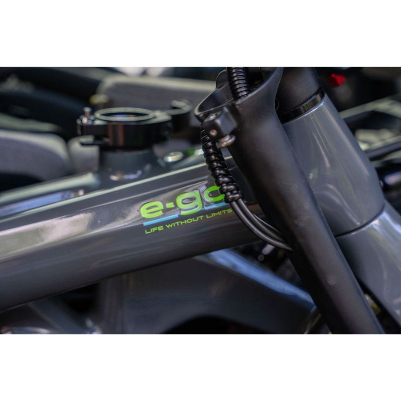 E-Go CarbonLite 3S Folding Mid-Drive Commuter Electric Bike 250W - Charge & Glide